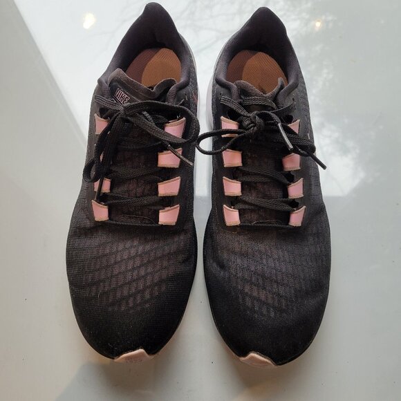 Nike Women's Air Zoom Pegasus 37 Black and Artic Pink Size 9 - Picture 4 of 10